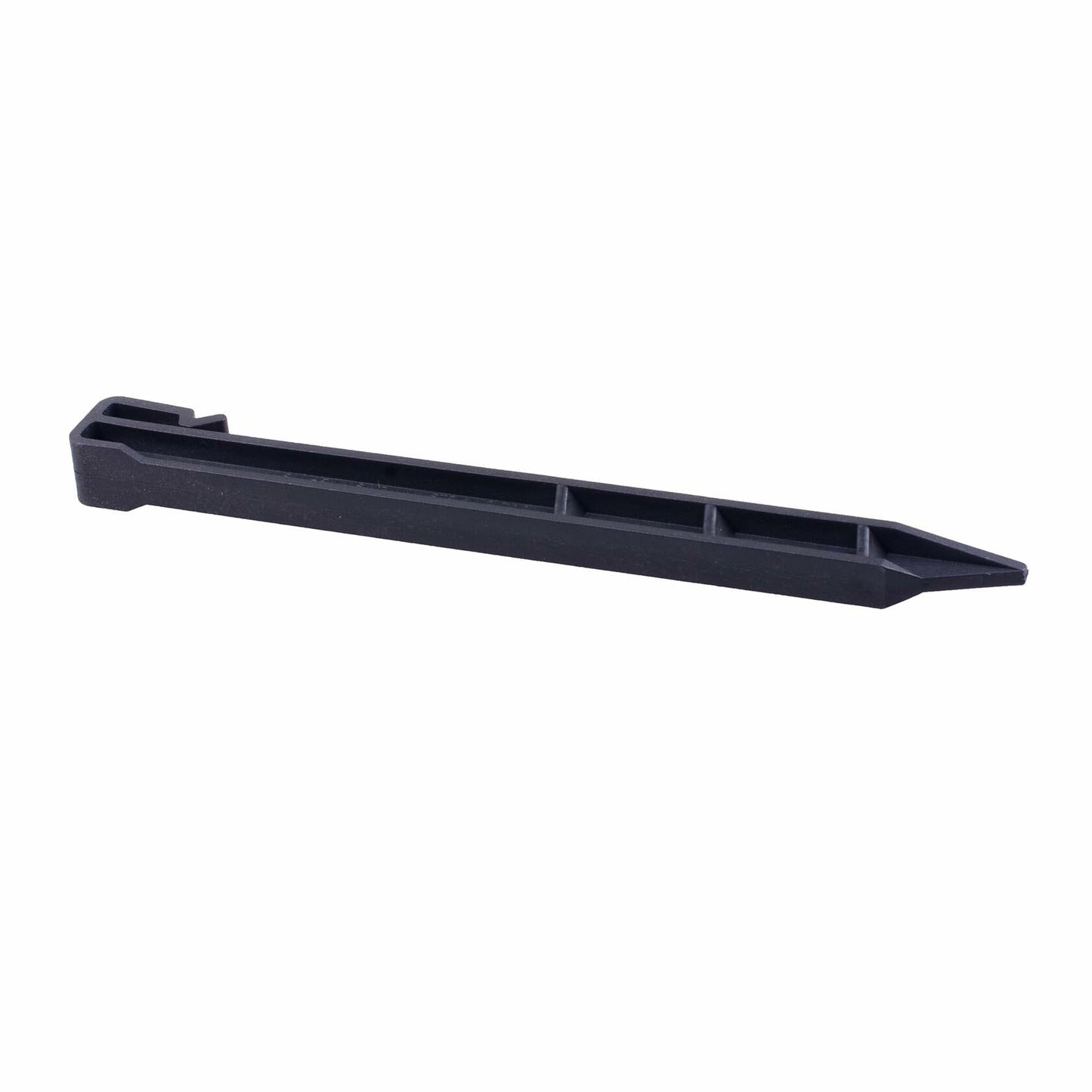 YANEYRIE Landscape Anchoring Spikes 10in Spiral Nylon Black 10PCS