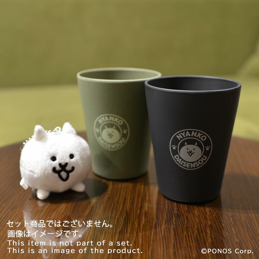 PONOS Battle Cats Bamboo Tumbler Moss Green Collectible Cup