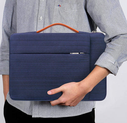 360° Protective Laptop Sleeve Case for 16 Inch New Macbook Pro M4/M3/M2/M1 Pro/Max A3403 A3186 A2991 A2780 A2485 A2141 2024-2019, 15 Inch Surface Laptop 7Th Copilot+Pc/6/5/4/3 Computer Bag, Blue