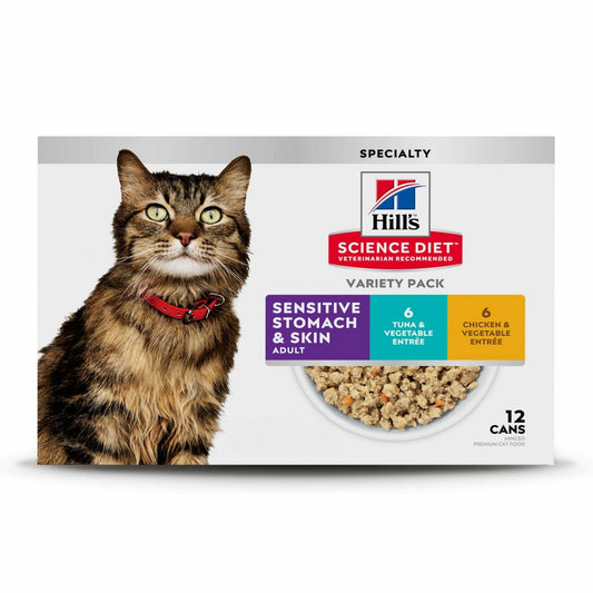 BestBy03/26 Hill's Science Diet Sensitive Stomach & Skin Adult 1-6 12-pack