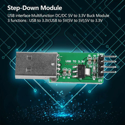 CE009 DC-DC Converter USB Power Module 5V to 3.3V Step-Down Regulator - 1PCS