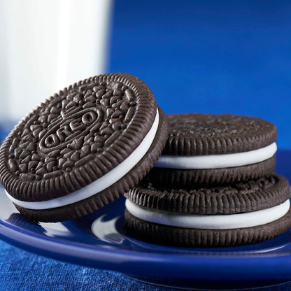 BestBy03/25 OREO Chocolate Sandwich Cookies 5.2oz 12 ct Classic Snack