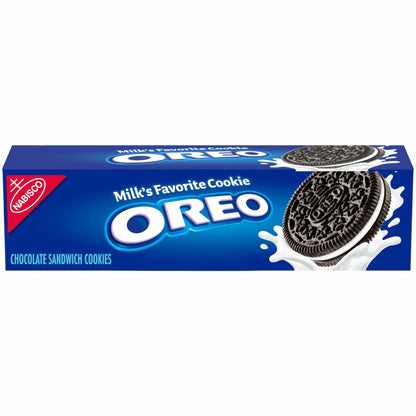 BestBy03/25 OREO Chocolate Sandwich Cookies 5.2oz 12 ct Classic Snack