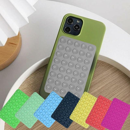 YIGO MASTER Silicone Suction Cups Gray Adhesive Durable Phone Case Holders
