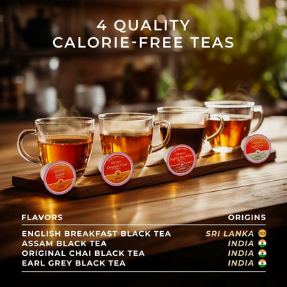 BestBy06/26 Gya Tea Co Morning Start Tea Gift Set 16ct Assorted Tea Pods