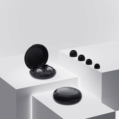 Reusable Silicone Ear Plugs Black Noise Cancelling 30dB Comfortable Swim