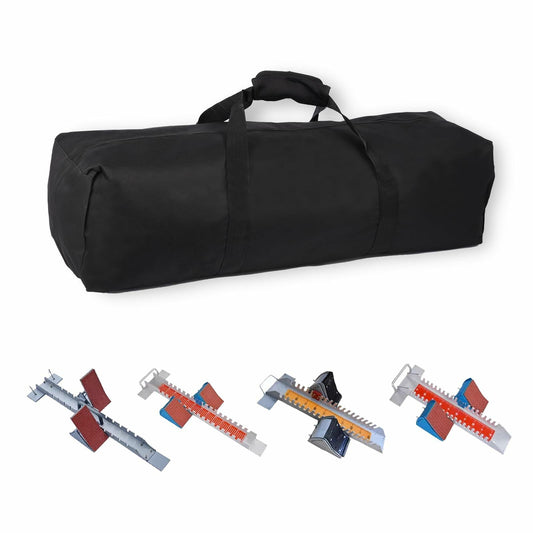 AYIXITIELU Waterproof 31.5in Starting Blocks Storage Bag, Heavy-Duty, Black