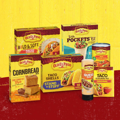 BestBy07/25 Old El Paso Cornbread Mix Southwest Style Baking Mix 13.5 oz
