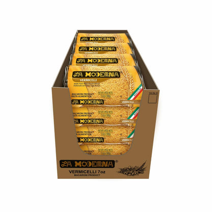 BestBy08/25 LA MODERNA Sopa de Fideo Tomato Chicken Soup 3.5oz Pack of 12