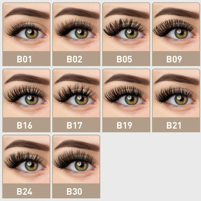 B&Qaugen DIY Lash Extension Kit B11 Individual Clusters Glue Remover