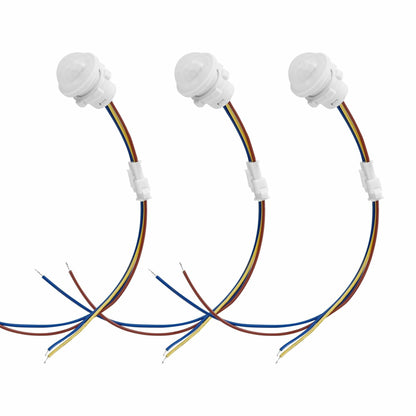 3 Pack Motion Sensor Switch PIR Smart Detection 85-265V 40W Ceiling Wall Mount