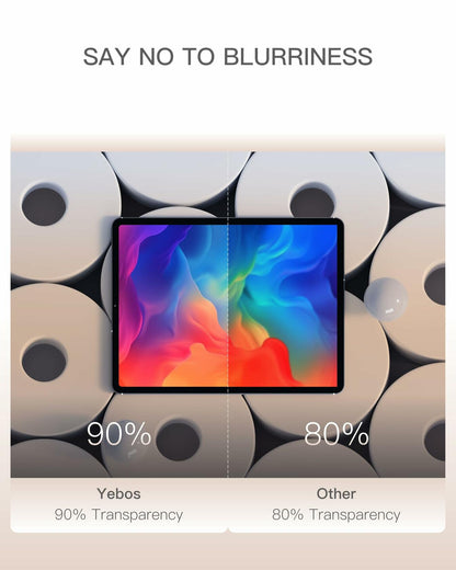 YEBOS Magnetic Paper-Feel Screen Protector for iPad Pro 13 2024 Black