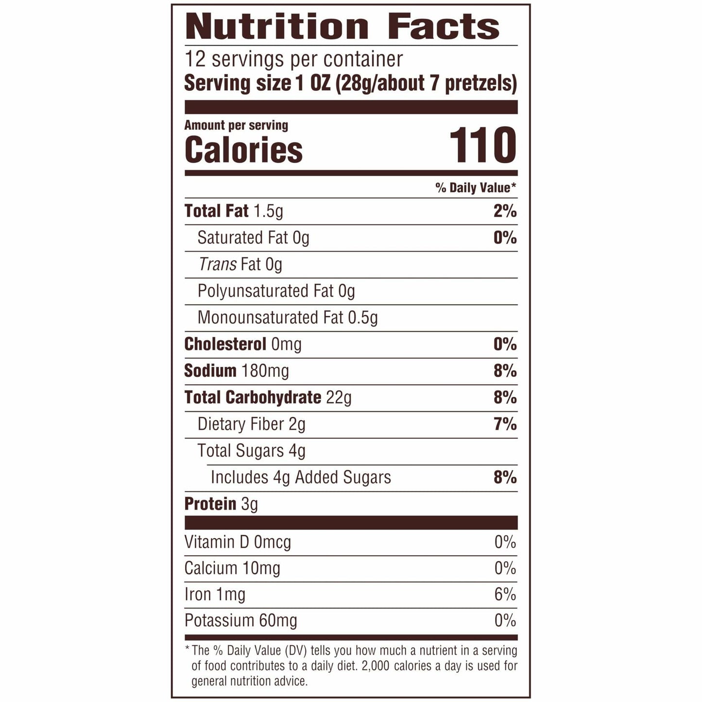 BestBy06/25 Snyder's of Hanover Braided Pretzel Twists Honey Wheat 12 Oz