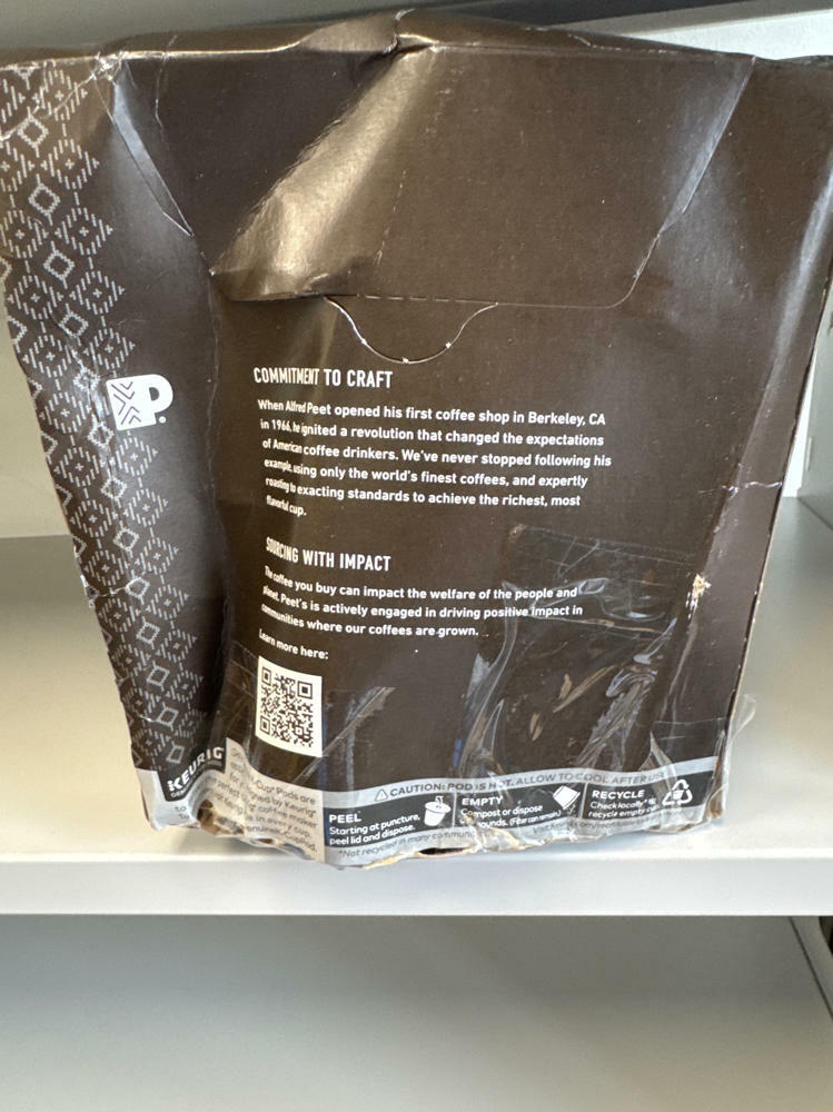 [Like New] BestBy05/25 Peet's Coffee K Cup Major Dickasons Blend 14.1oz