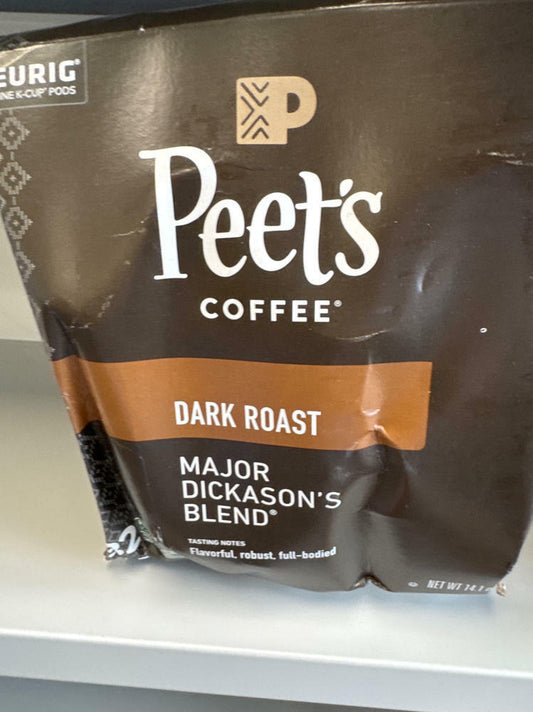 [Like New] BestBy05/25 Peet's Coffee K Cup Major Dickasons Blend 14.1oz