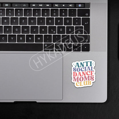 (3Pcs) In My Dance Mom Era Sticker Waterproof Vinyl 3x2.8 Inch Decal
