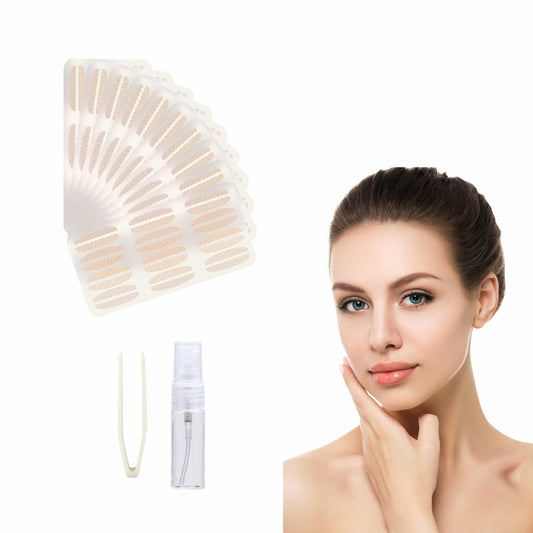 [Like New] YAFIYGI 120 Pcs Double Eyelid Tape Clear Mesh Waterproof Natural Fiber