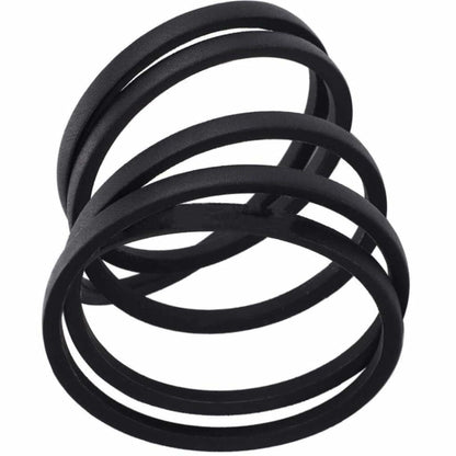YOIASUGH Deck Drive Belt 1/2"x96-1/2" for MTD Cub Cadet Troy-Bilt Black