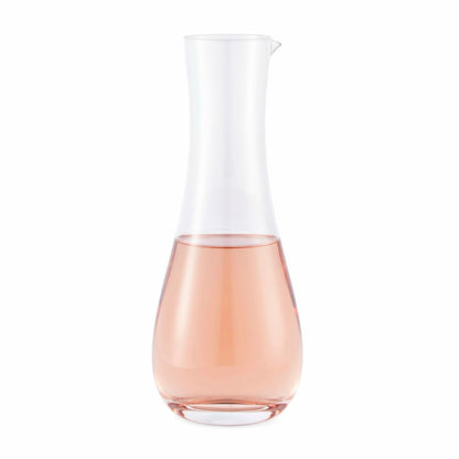 Spode Kit Kemp 40.5oz Glass Carafe Set of 2 Soda Lime Dishwasher Safe