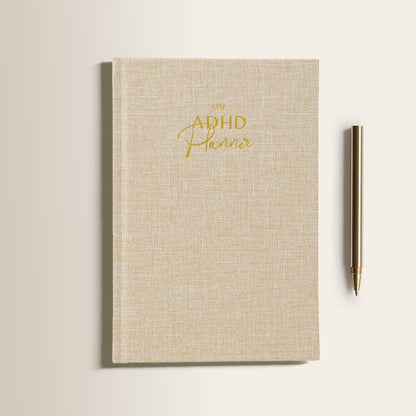The ADHD Planner for Adults Undated Daily & Weekly Journal 90 Days Habit Tracker