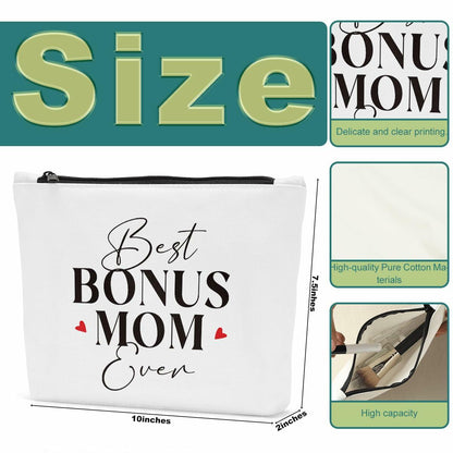 FBCCZEY Grandma Glam Cosmetic Makeup Bag, Glam-Ma Noun, Multi-color Gift