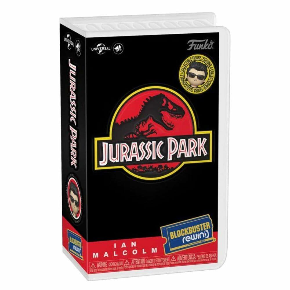 Funko Rewind Jurassic Park Ian Malcolm with Chase Figure Styles May Vary