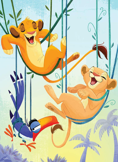 [Like New] Ceaco Disney The Lion King Best Friends 200 Piece Multicolor Puzzle