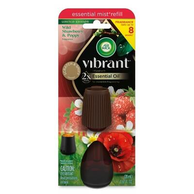 Air Wick Essential Mist Refill Wild Strawberry & Poppy 0.67 fl oz
