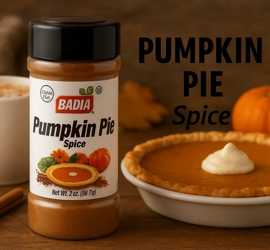 Badia Pumpkin Pie Spice 2oz Warm Aromatic Blend Cinnamon Nutmeg Ginger