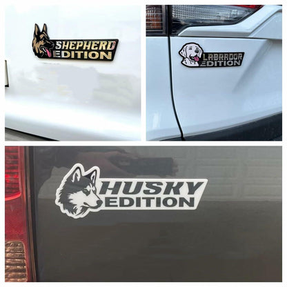 Mandydy 3D Dog Badge Decal Emblem Sticker Labrador Car Truck RV
