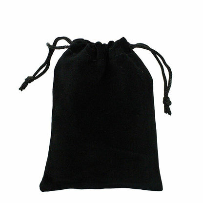 BLEUM CADE Black Agate Stone Necklace Double Pentagram Pendant