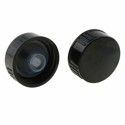 ZZHXSM 12PCS 28mm Bakelite Phenolic Resin Sealing Screw Caps Black