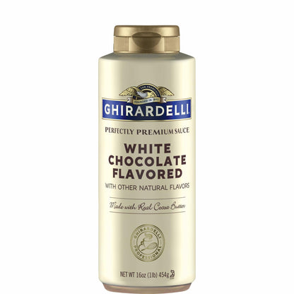 BestBy03/26 Ghirardelli White Chocolate Sauce 16oz Squeeze Bottle