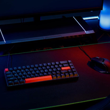DrunkDeer G65 Gaming Keyboard Rapid Trigger Magnetic Switch RGB Black