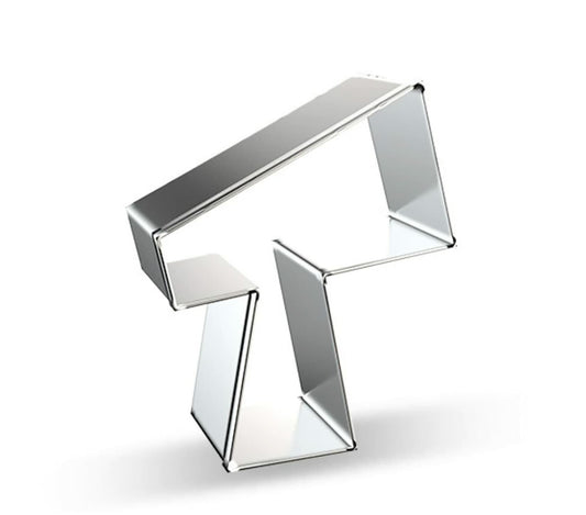 WJSYSHOP Telescope Shape Cookie Cutter Stainless Steel Silver Small