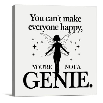 Heijie Inspiration Canvas Wall Art Framed Print 8x8 Inch Modern Home Decor