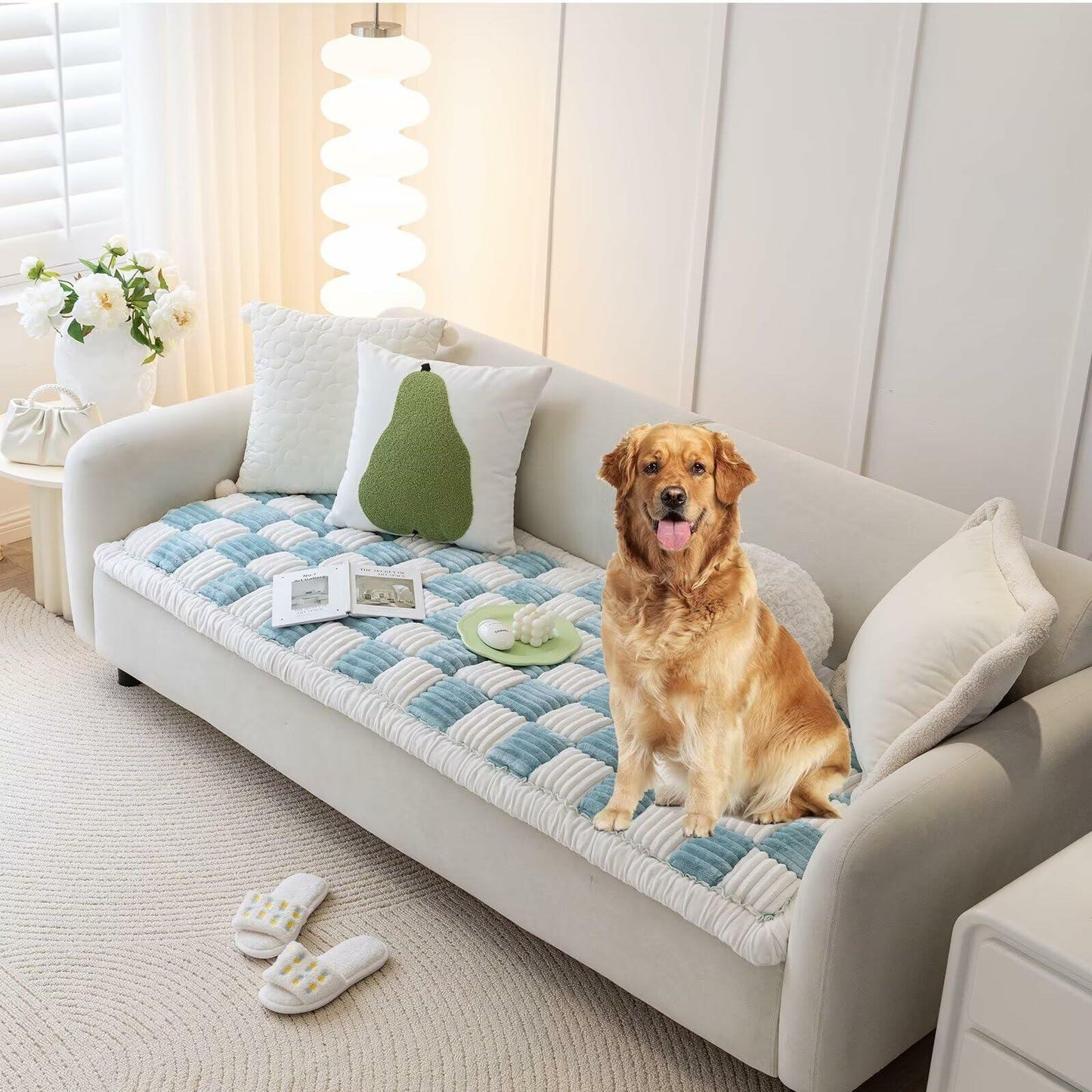 AMTARP Dog Couch Cover Protector Washable Sofa Cover for Large Dogs