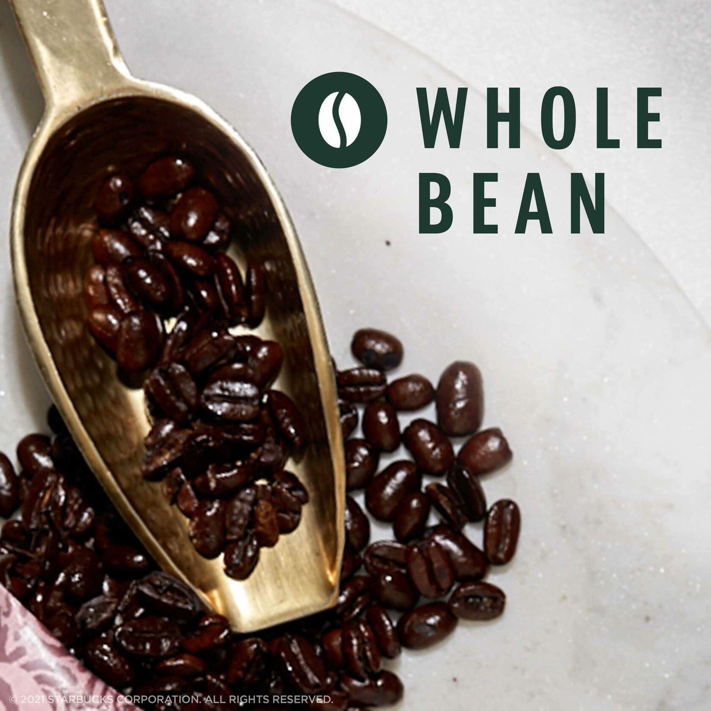 BestBy11/25 Starbucks Pike Place Medium Roast Whole Bean Coffee 18oz