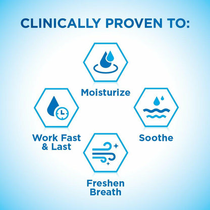 Biotene Oral Rinse Mouthwash Dry Mouth Treatment Fresh Mint 33.8 fl oz