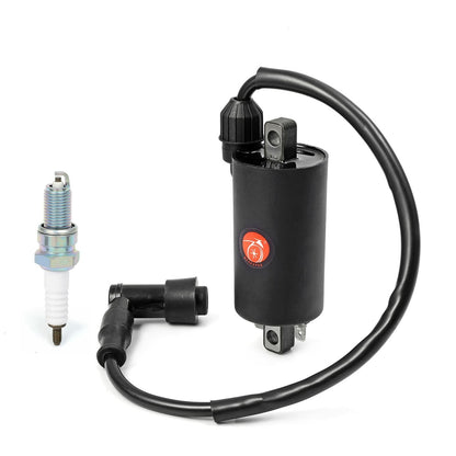 MOTO1988 Ignition Coil & Spark Plug Kawasaki Bayou 300 KLF300 1986-2004
