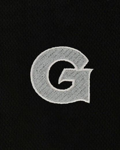 Vantage Apparel Men's Collegiate Micro Mesh 1/4 Zip Pullover Black Small