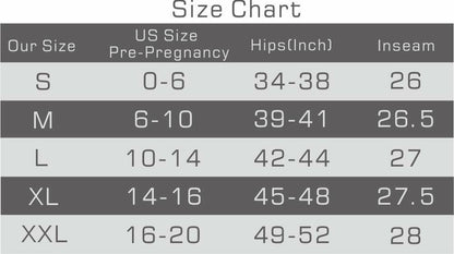 TOUCH LOOM Maternity Leggings High Waist Full Length Pants 2Gray Size XXL