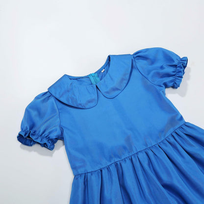 JUIULU Princess Dress Wonderland Costume Girls Blue Size 140
