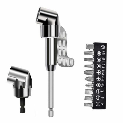 105° Right Angle Drill Adapter 1/4" Hex Shank Drill Attachment