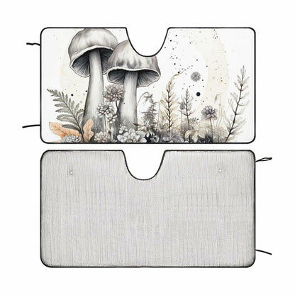 Butterfly Flower Car Windshield Sunshade UV Protector 55x30 Aesthetic