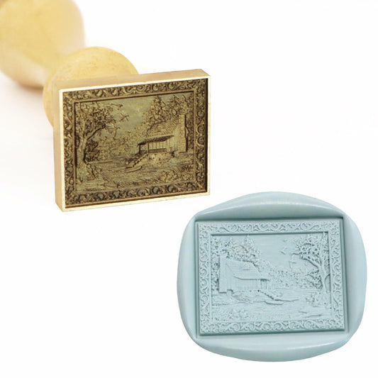 maotouying Wax Seal Stamp Laser Engraved for Envelopes Invitations Gift