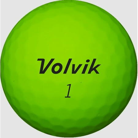 Volvik Vimax Soft Golf Balls Matte Green 4 Pack 3 Sleeve 2023