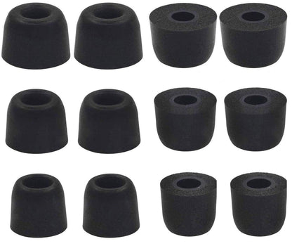 BLLQ Memory Foam Earbud Tips Replacement Eartips for Sony S M L 6 Pairs