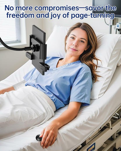 TeoTeeo Remote Control Page Turner for Kindle Paperwhite Black No Text Blocking