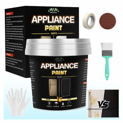 Meuvcol Appliance Epoxy Paint Black 17.6 Fl oz Rust Preventative Coating